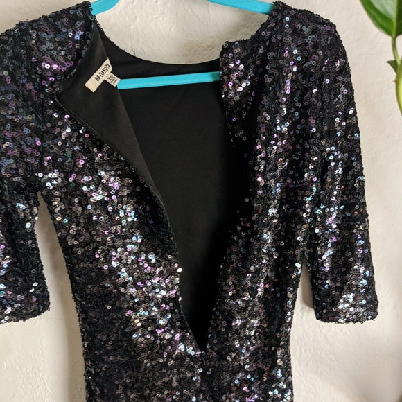 Sequin Party Mini Dress by BB Dakota - Picture 4 of 6